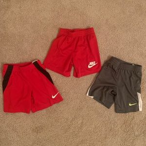 Boys XS Nike Athletic Shorts (set of 3)